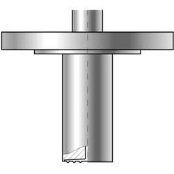 Flanged seals with extended diaphragm S-T