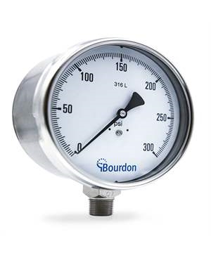 Bourdon MIX7 - MIM7 Industrial Pressure Gauges
