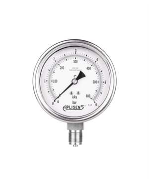 Industrial pressure gauge model MS-100K